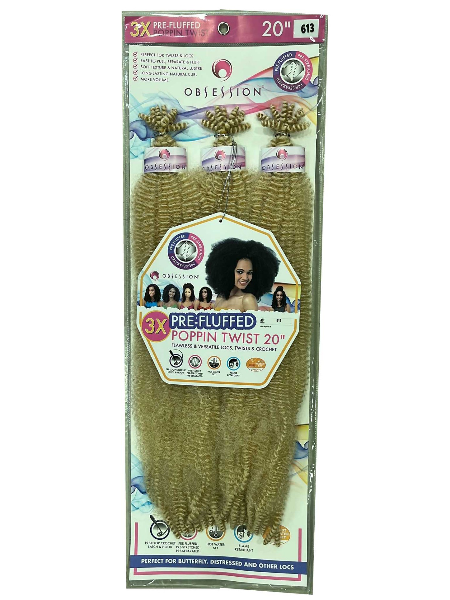 Obsession Bulk 3X Pre-Fluffed Poppin Twist 20