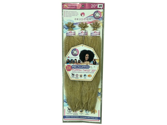Obsession Bulk 3X Pre-Fluffed Poppin Twist 20