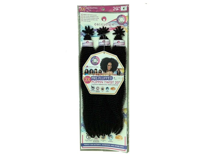 Obsession Bulk 3X Pre-Fluffed Poppin Twist 20