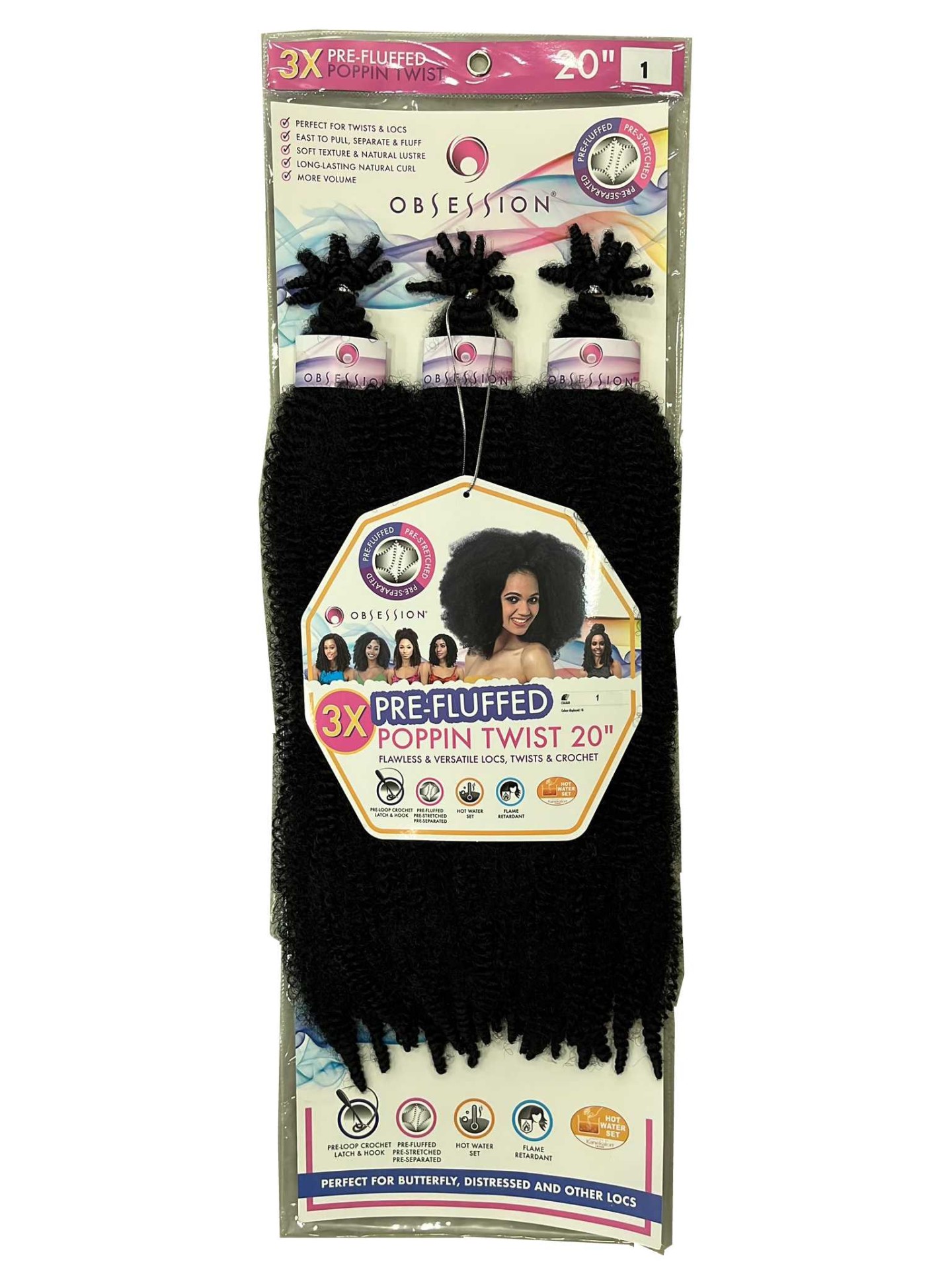 Obsession Bulk 3X Pre-Fluffed Poppin Twist 20