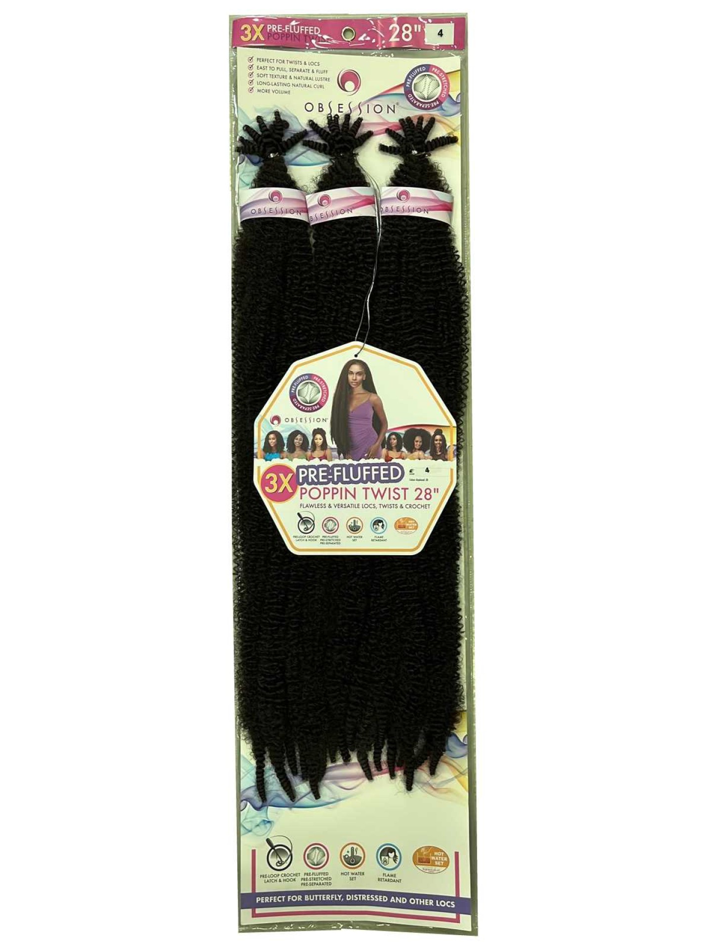 Obsession Bulk 3X Pre-Fluffed Poppin Twist 28