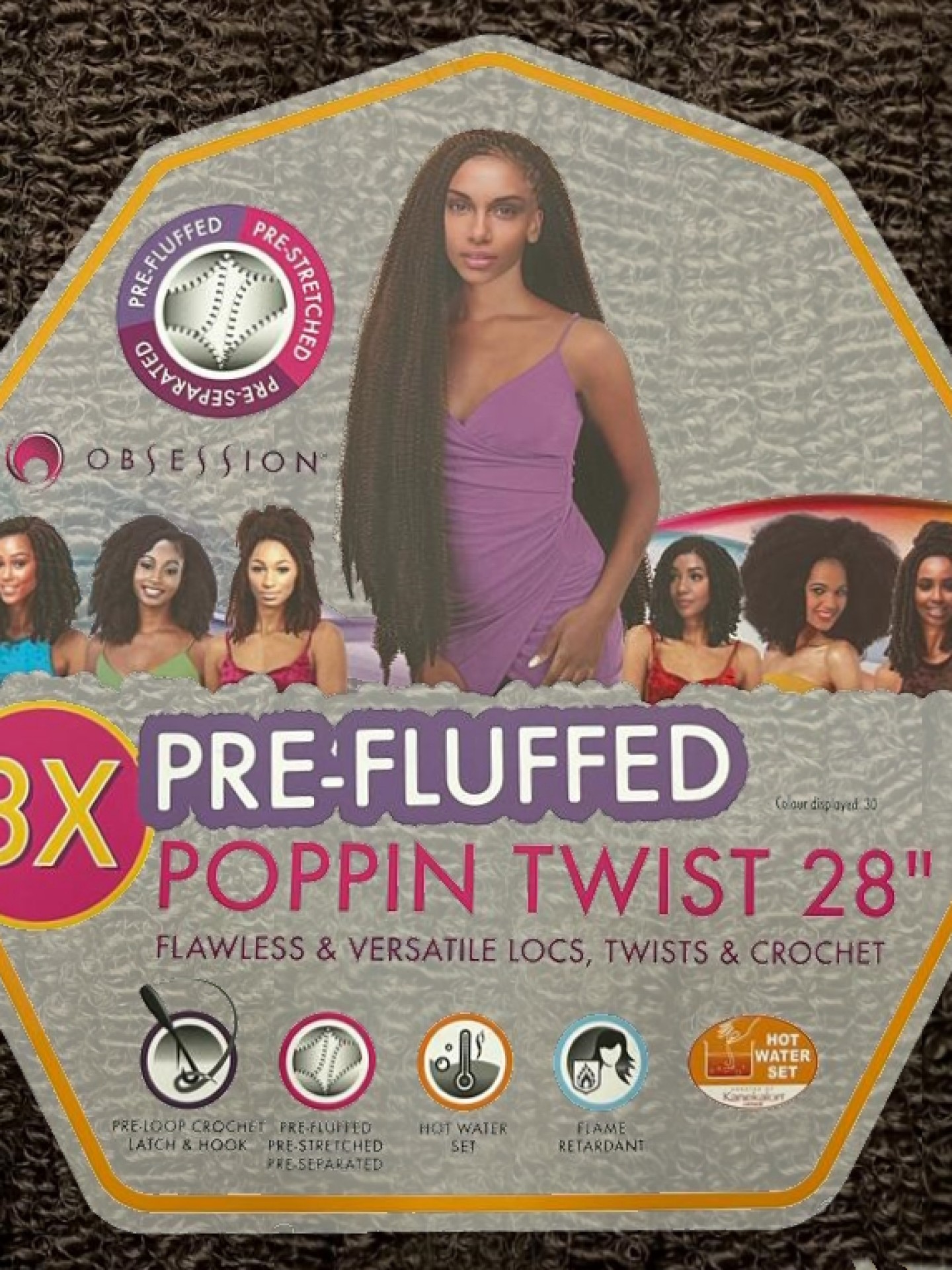 Obsession Bulk 3X Pre-Fluffed Poppin Twist 28