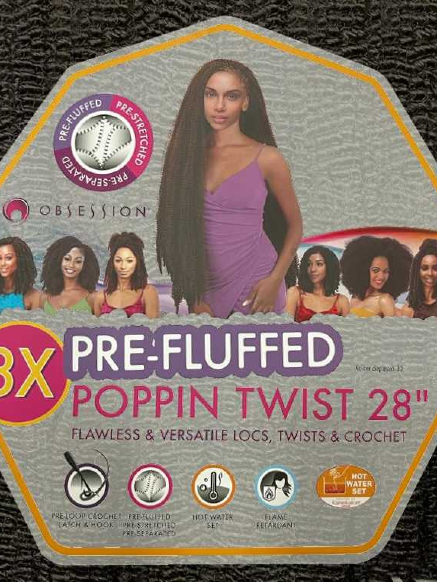 Obsession Bulk 3X Pre-Fluffed Poppin Twist 28