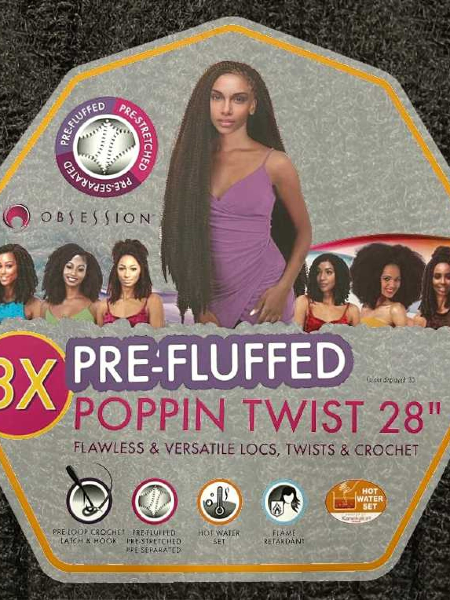 Obsession Bulk 3X Pre-Fluffed Poppin Twist 28