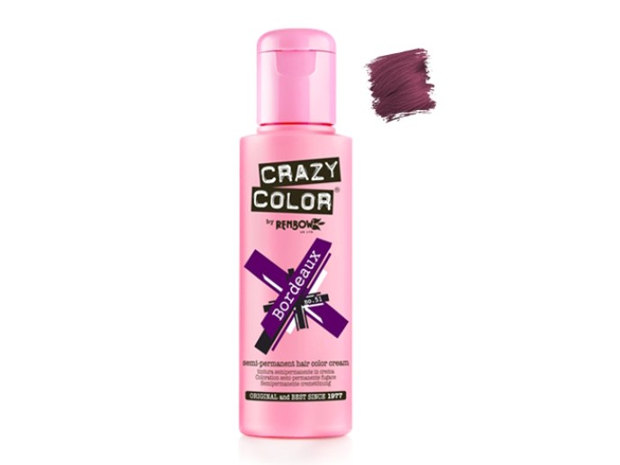 Crazy Color Colora��o Semi-Permanente - 51 Bordeaux