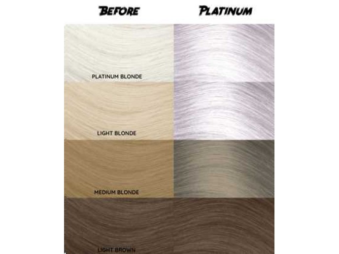 Crazy Color Coloração Semi-Permanente - 028 Platinum