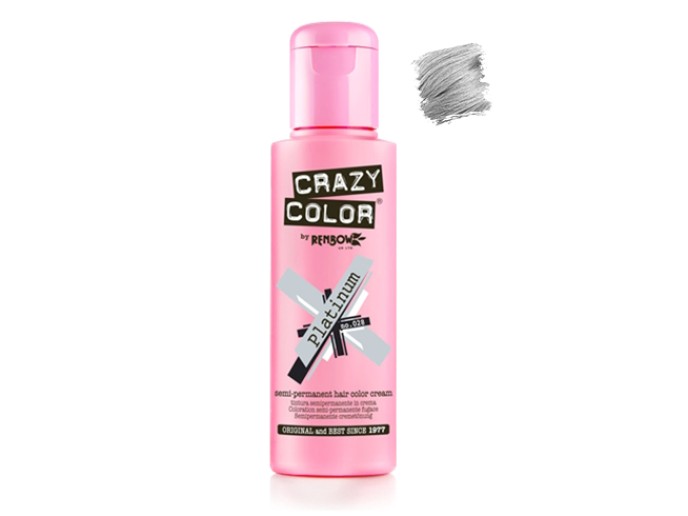 Crazy Color Coloração Semi-Permanente - 028 Platinum