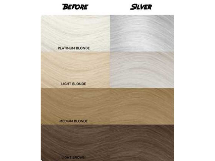 Crazy Color Coloração Semi-Permanente - 027 Silver