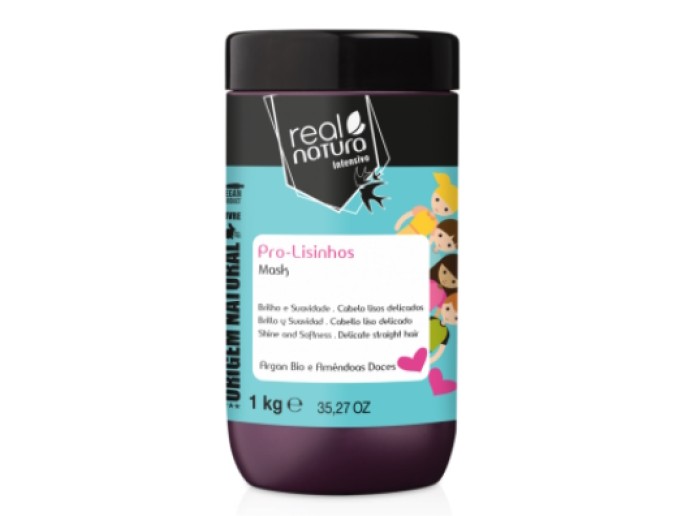 Real Natura M�scara Pro-Lisinhos Anti-Frizz 1Kg