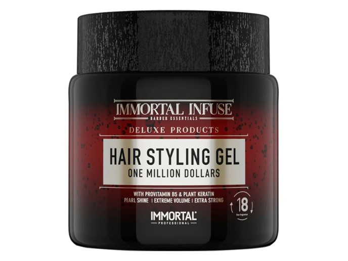 IMMORTAL Infuse Hair Styling Gel One Million Dollars 500ml