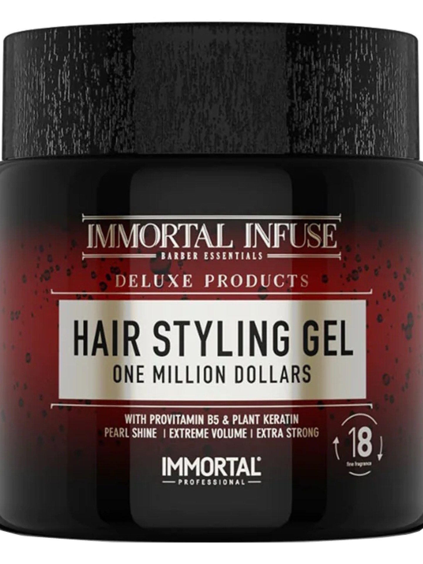 IMMORTAL Infuse Hair Styling Gel One Million Dollars 500ml