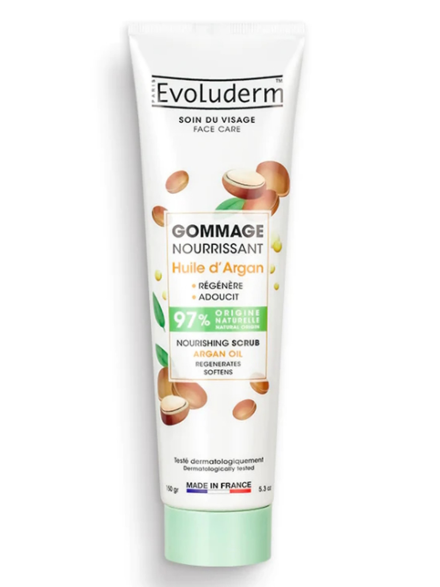 Evoluderm Exfoliante Nutritivo Óleo de Argão 150gr