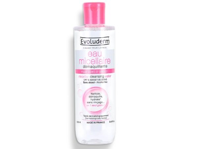 Evoluderm Desmaquilhante �gua Micelar Peles Sens�veis 250ml - Image product