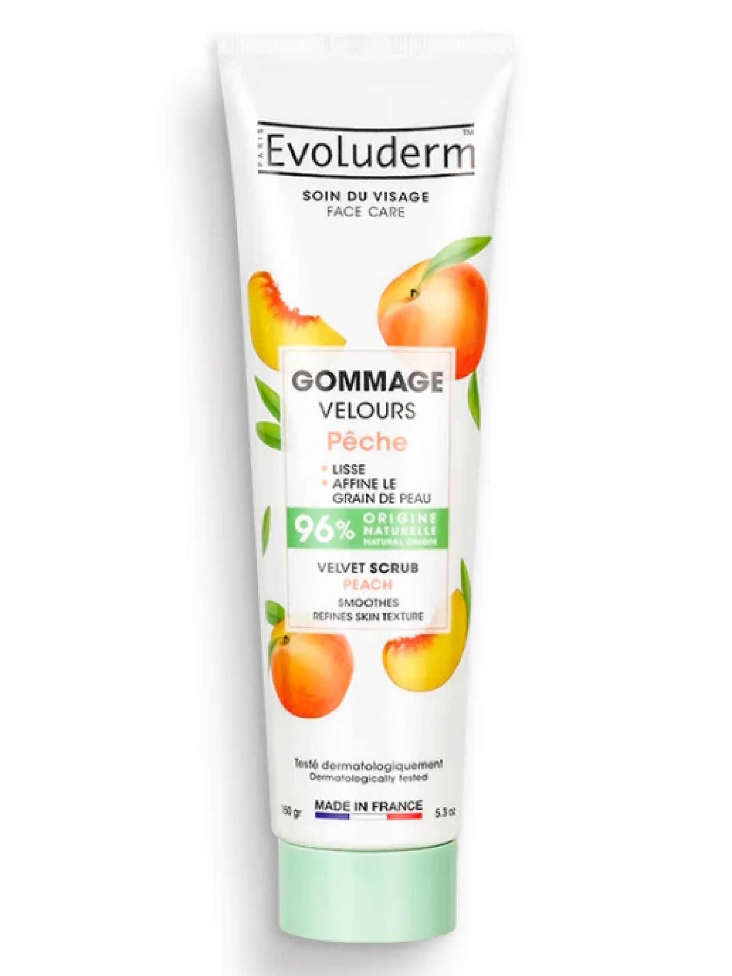 Evoluderm Exfoliante Veludo de Pêssego 150gr