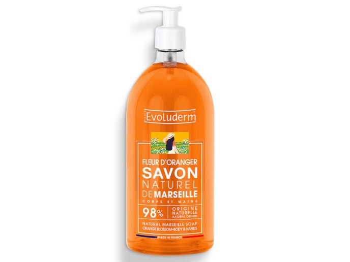 Evoluderm Sabonete L�quido Natural Flor de Laranjeira 1000ml