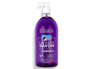 Evoluderm Sabonete Líquido Natural Lavanda 1000ml