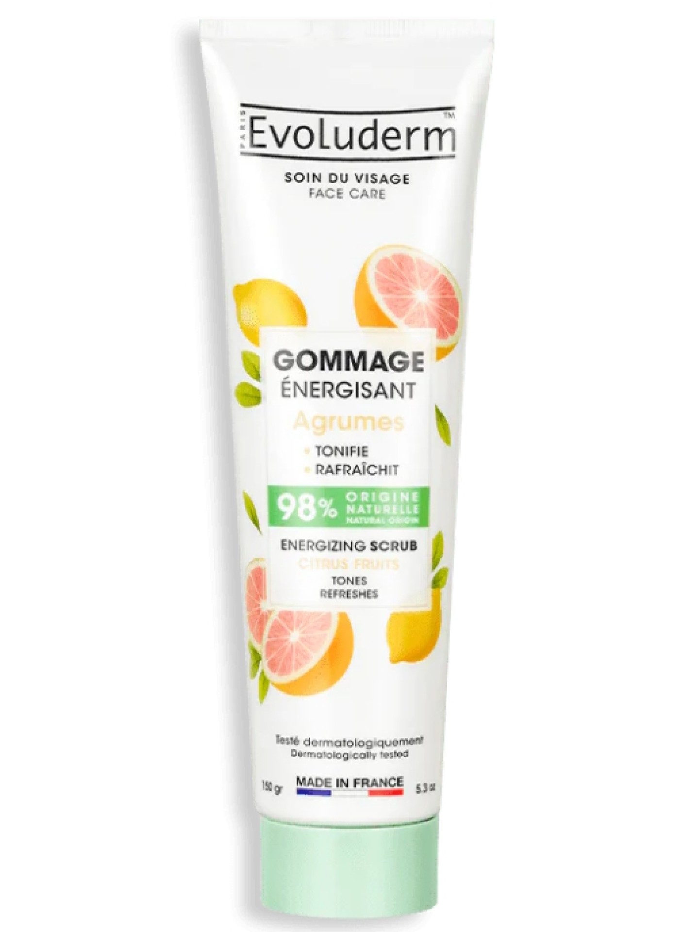 Evoluderm Esfoliante Facial de Citrinos 150gr