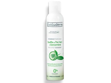 Evoluderm Desodorizante Extrato de Chá Verde e Pepino 200ml