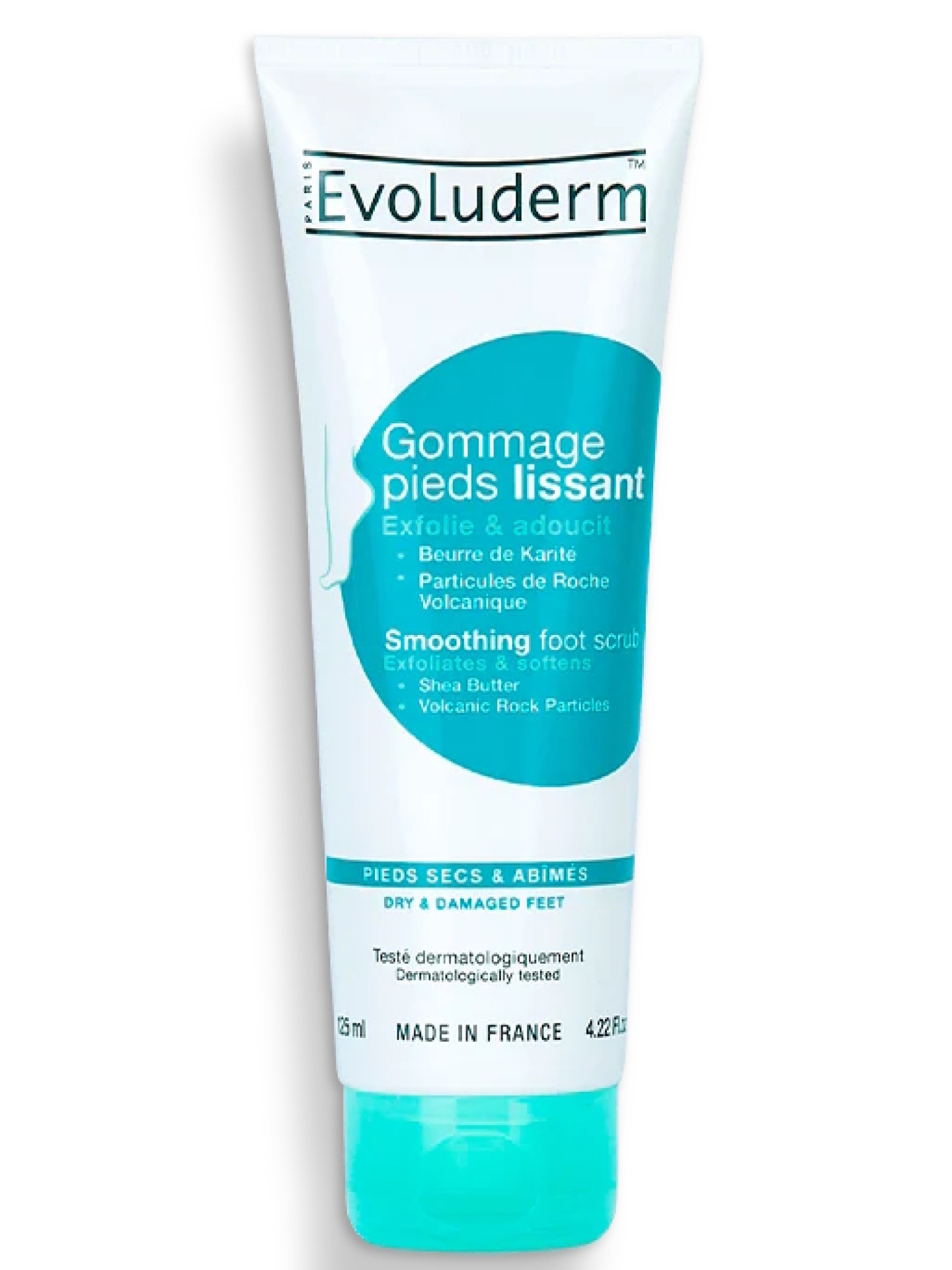 Evoluderm Exfoliante P/ Pés 125ml