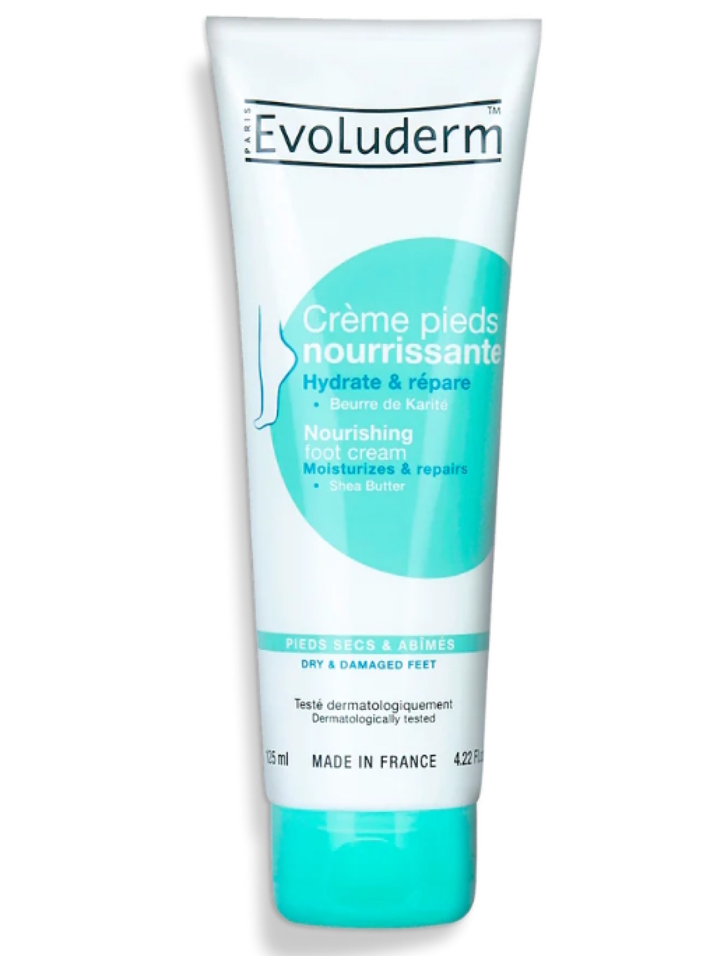 Evoluderm Creme Nutritivo P/ Pés 125ml