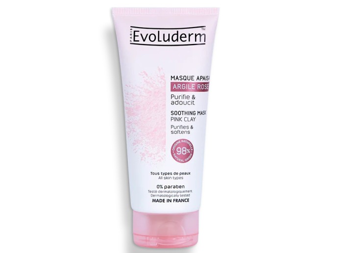Evoluderm Máscara Relaxante Argila Rosa 100ml