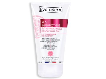 Evoluderm Máscara 2 em 1 Anti-Imperfeições 150ml