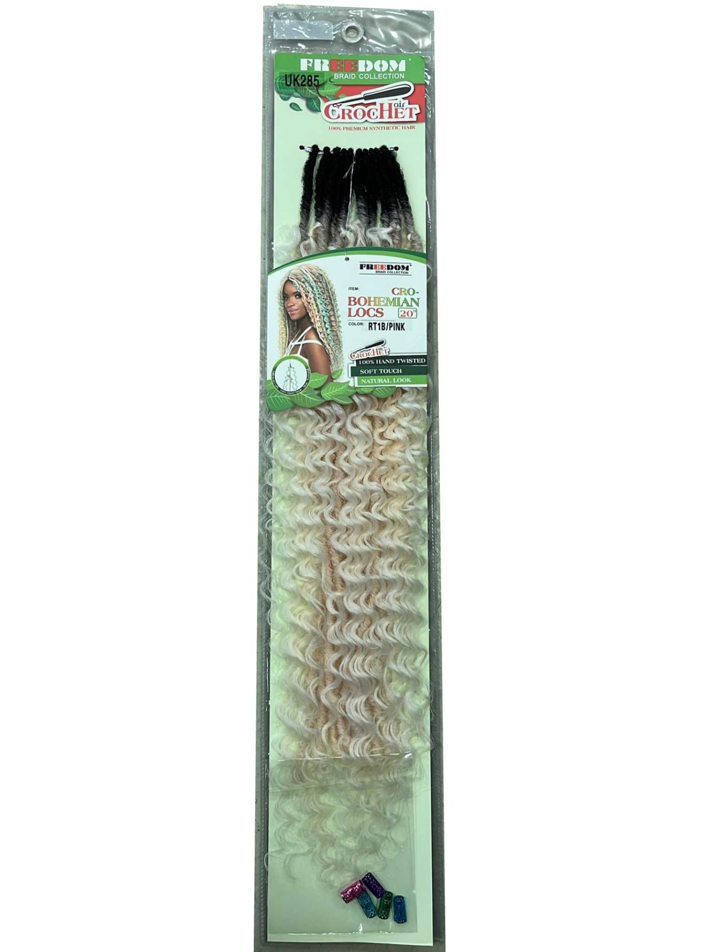 FREEDOM CRO-BOHEMIAN LOCS RT1B/PINK