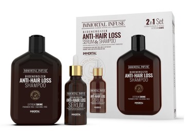 IMMORTAL Infuse Anti-Hair Loss Serum & Shampoo 2in1 550ml