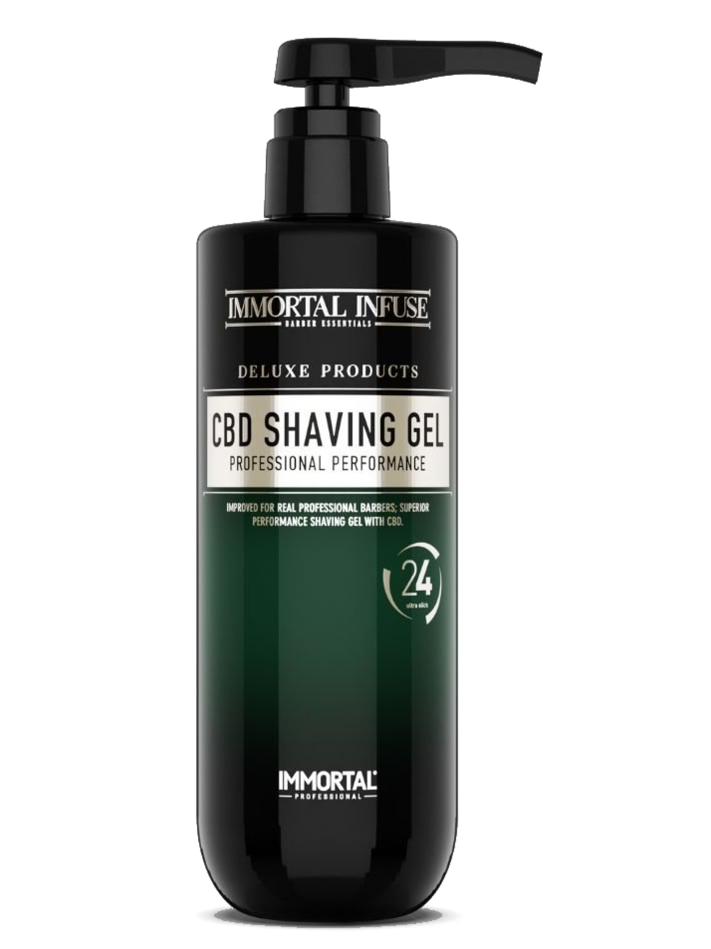 IMMORTAL Infuse CBD Shaving Gel 475ml