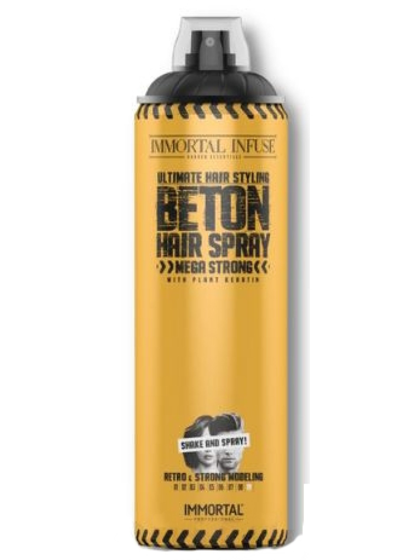 IMMORTAL Infuse Beton Hair Spray Mega Strong 500ml