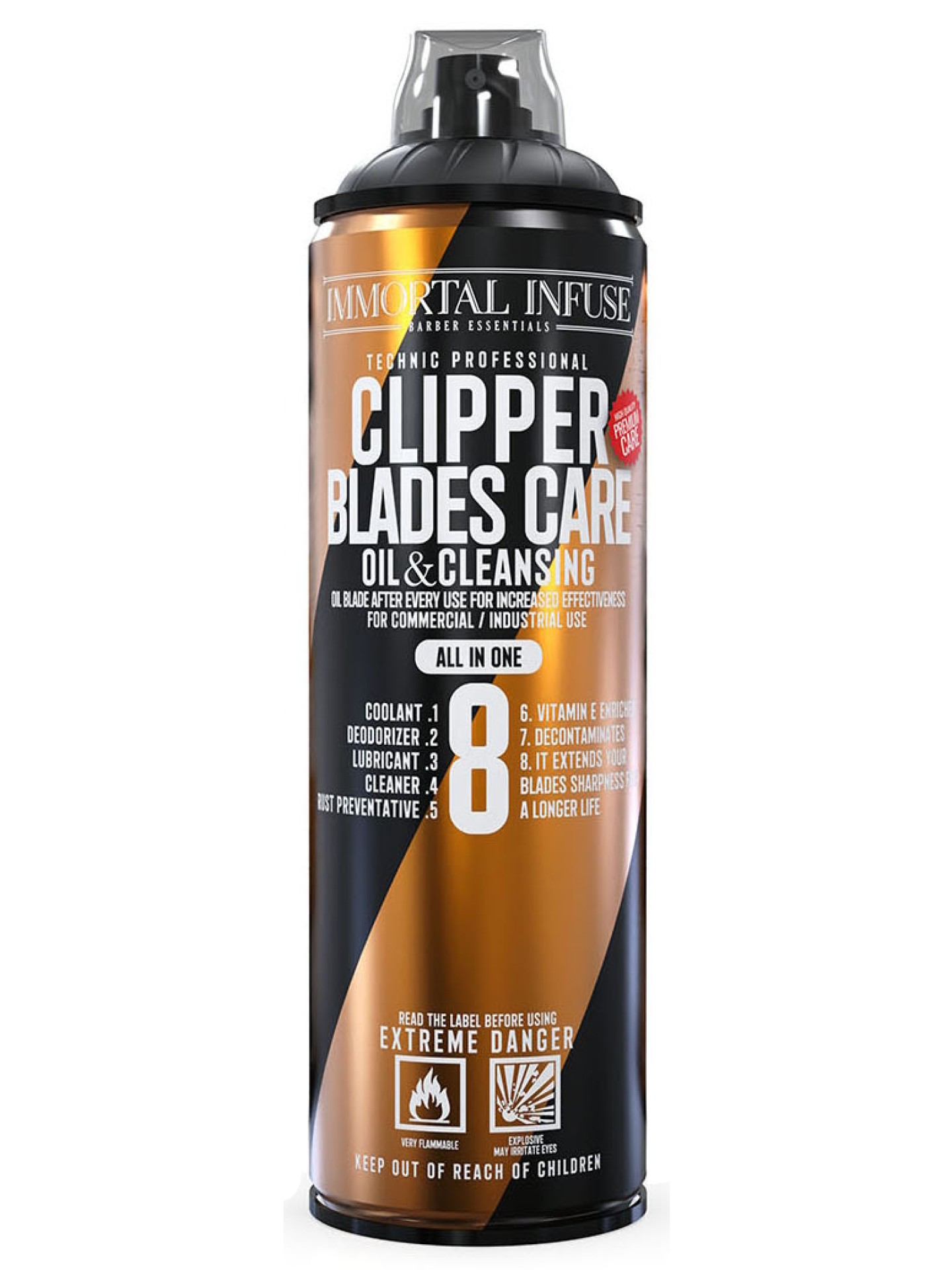 IMMORTAL Infuse Beton Clipper Blade Care 500ml