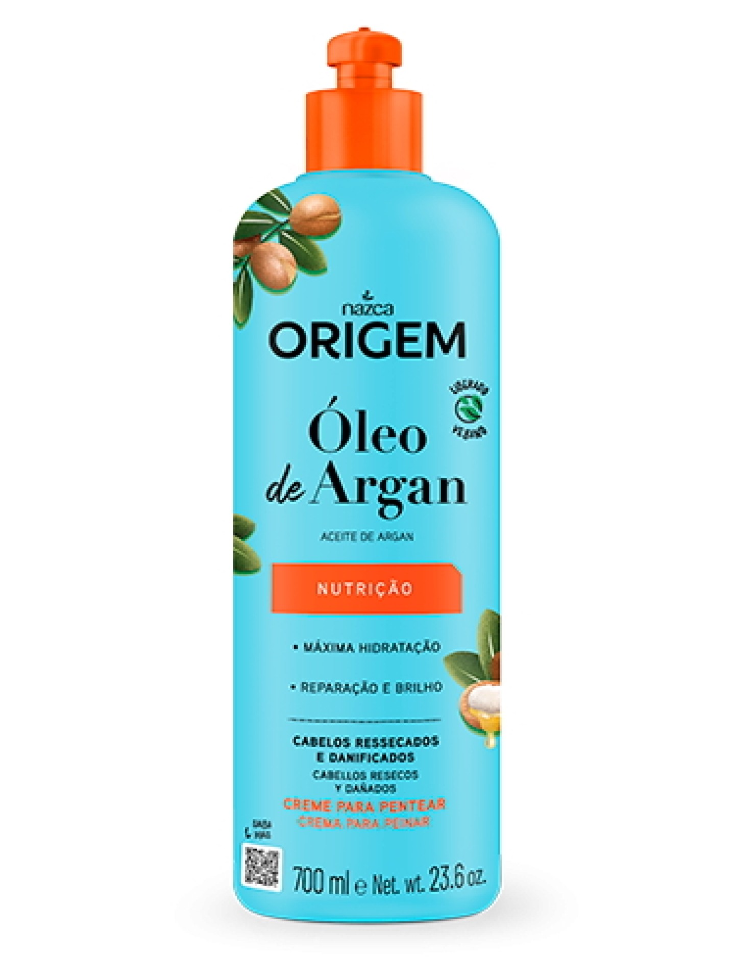 ORIGEM Creme P/ Pentear Cond. Óleo de Argan 700ml