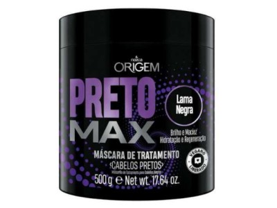 ORIGEM M�scara Trat. Preto Max 500g - Image product