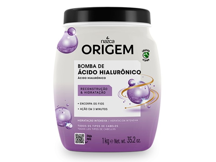 ORIGEM Creme Hidr. Bomba Acido Hialuronic 1kg