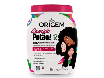 ORIGEM 2em1 Cr. Hidr.+Creme P/ Pentear Querido Potão 1kg