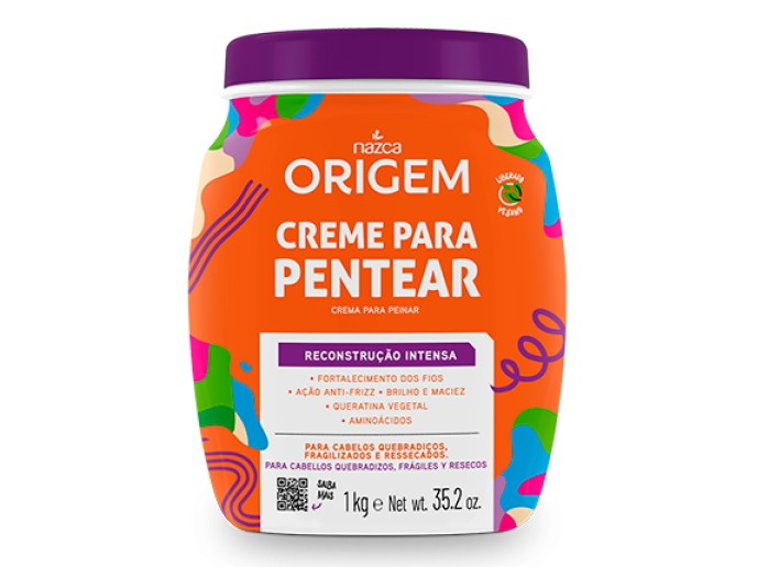ORIGEM Creme P/ Pentear Cond. Reconstru��o Intensa 1kg