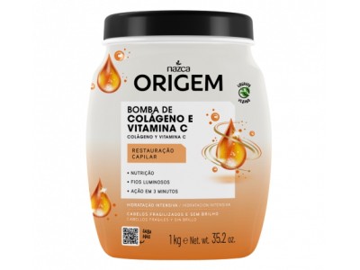 ORIGEM Cr.de Hidratacao Intensiva Bomba Colagenio 1Kg - Image product