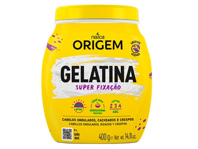 ORIGEM Gelatina Super Fixação Cond. 400gr