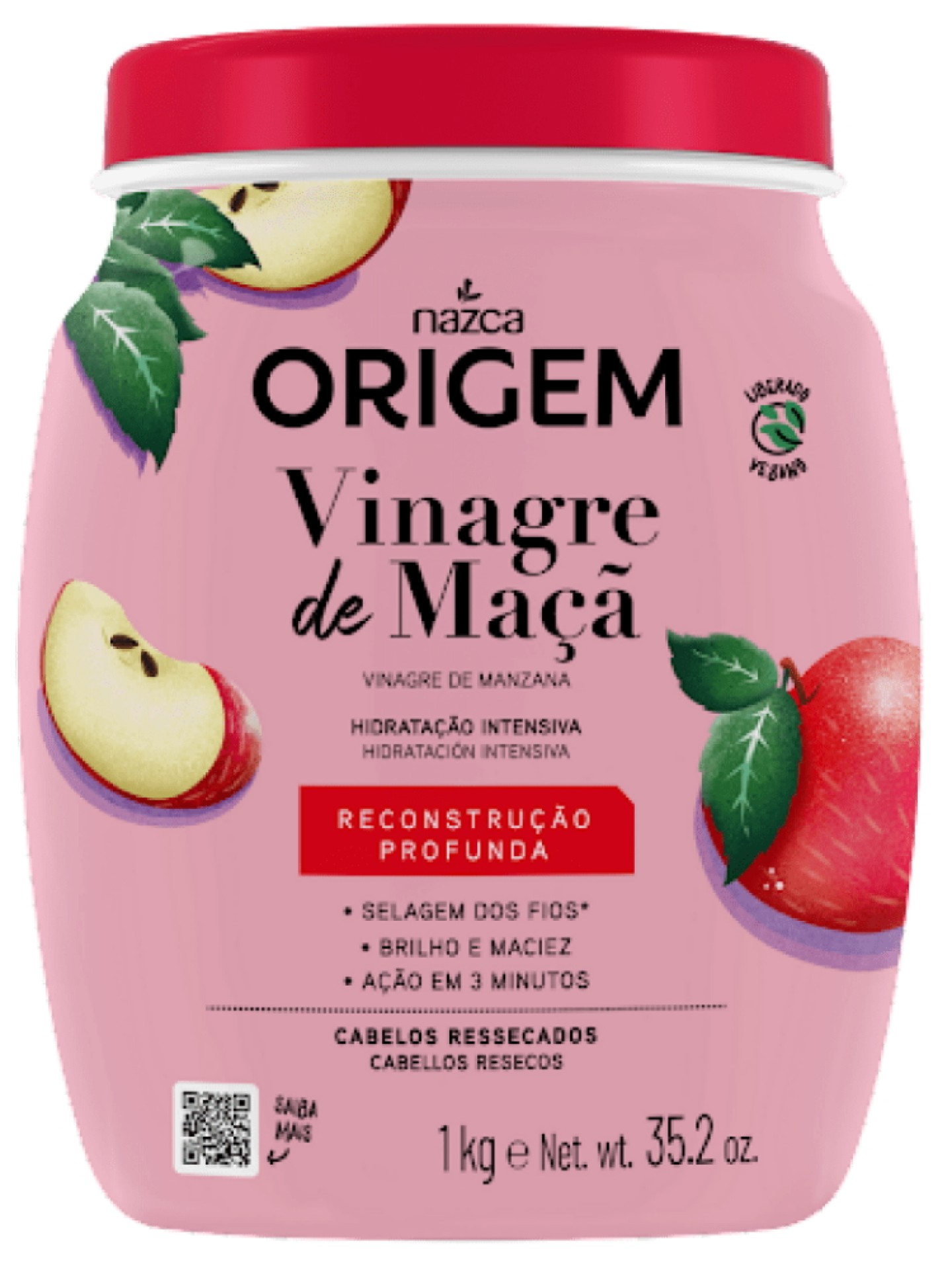 ORIGEM Creme Hidr. Vinagre de Maçã 1kg