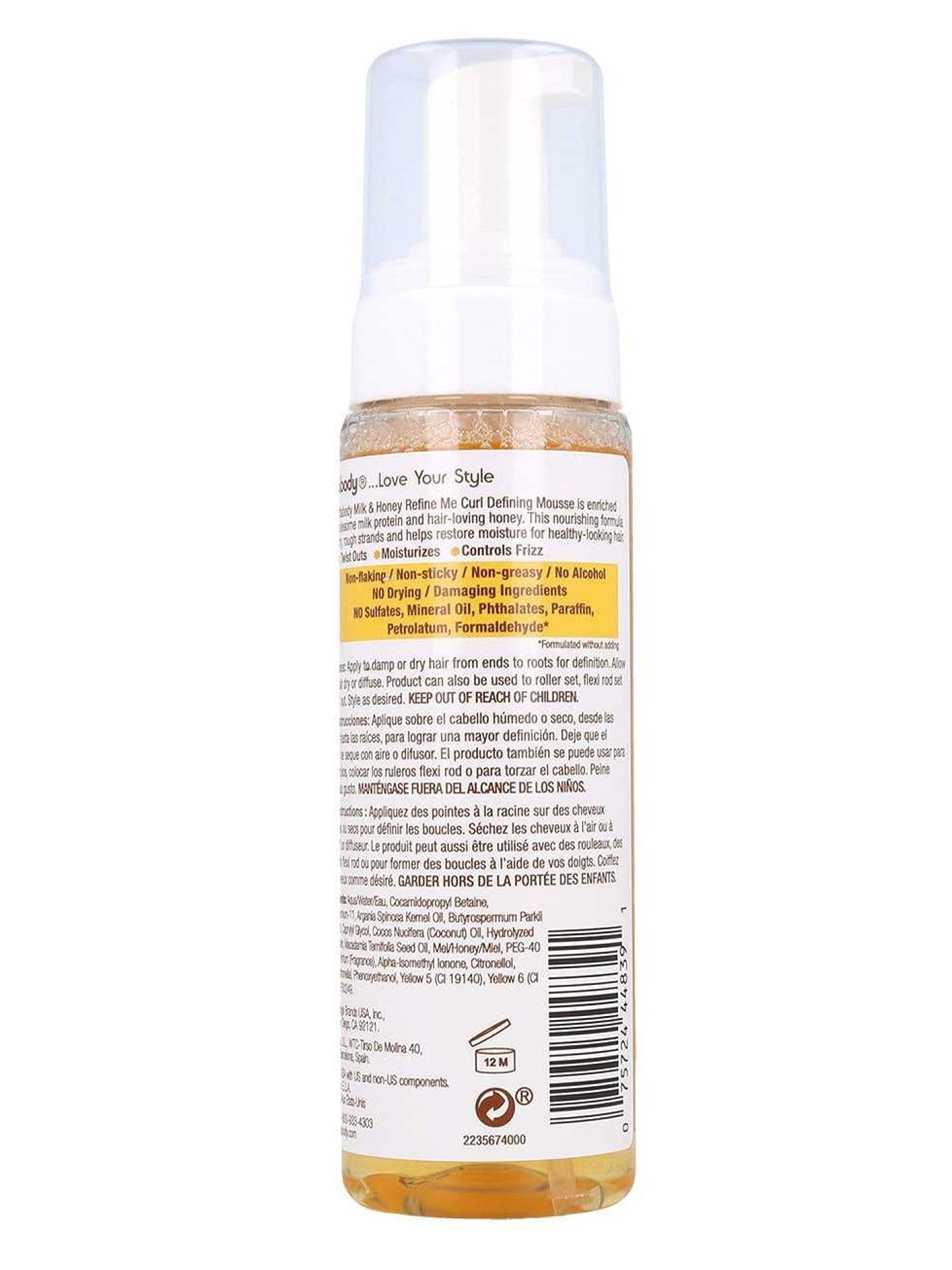 Lottabody Milk & Honey Mousse 7oz