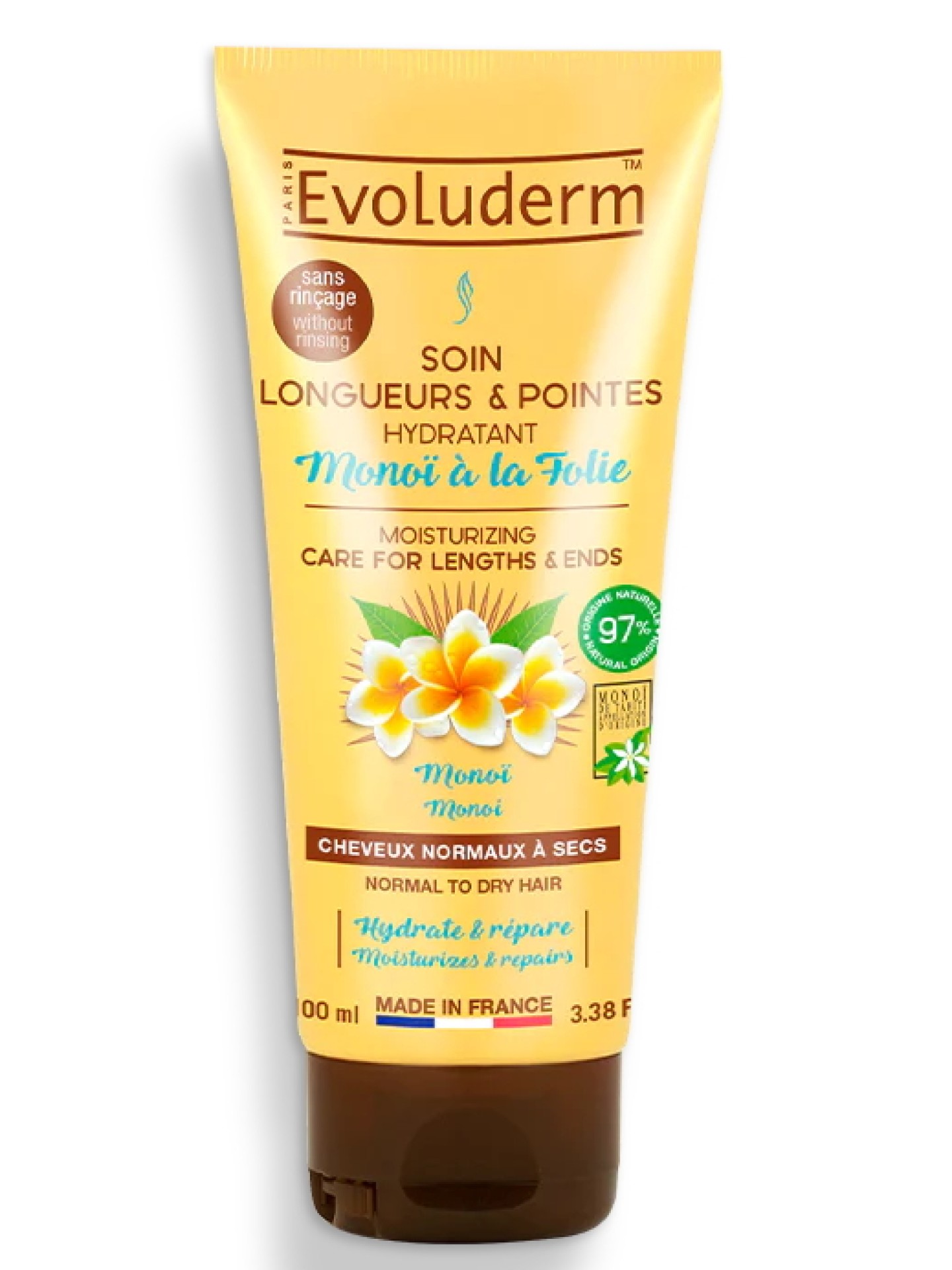 Evoluderm Creme Hidratante Monoï P/ Cabelos 100ml