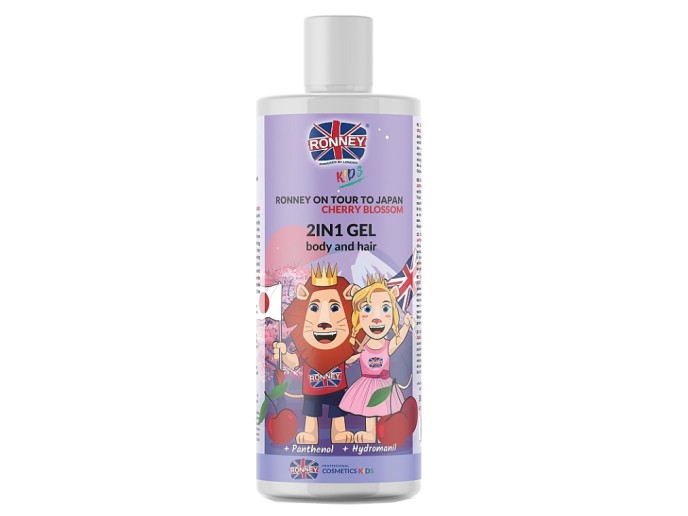 Ronney Gel de Limpeza 2 em 1 P/ Crianças 300ml