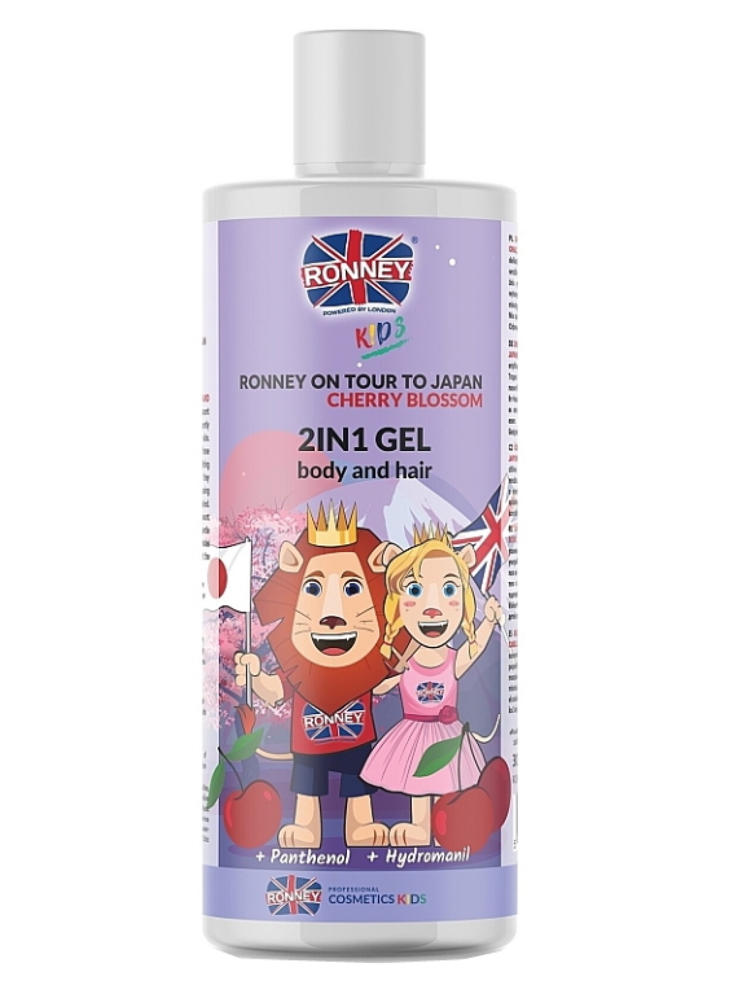 Ronney Gel de Limpeza 2 em 1 P/ Crianças 300ml