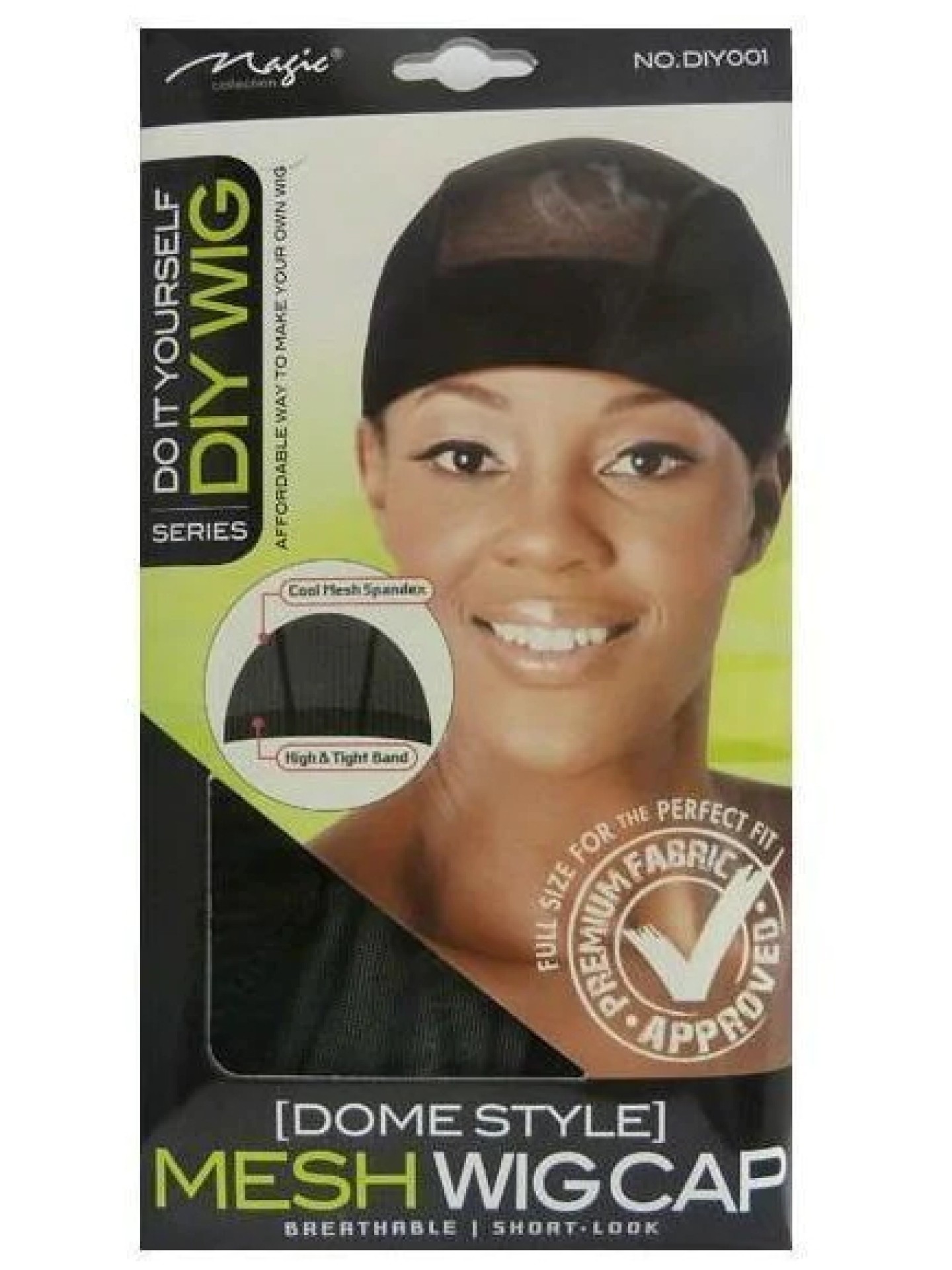 Magic Diy Dome Mesh Wig Cap #DIY001