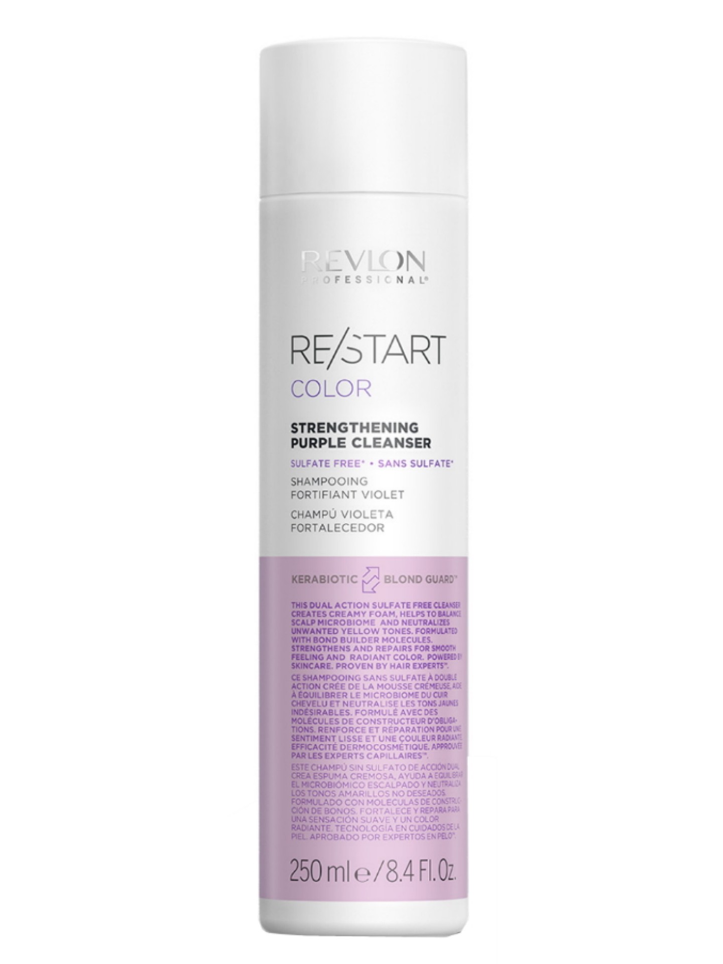 Revlon Restart Shampoo Roxo Fortificante 250ml