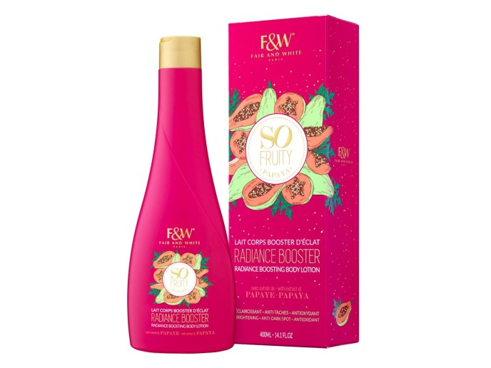 F&W So Fruity Papaya Body Lotion 400ml
