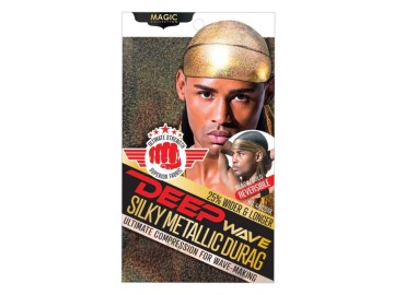 Magic Deep Wave Du-Rag Gold #4802