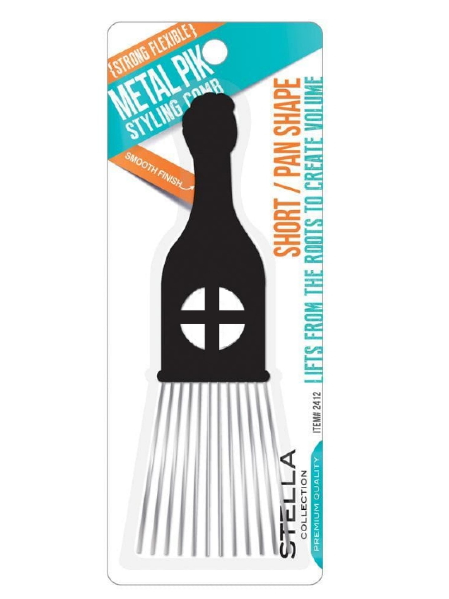 Magic Metal Pik Styling Comb #2412