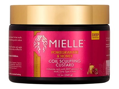 Mielle Pomegranate & Honey Coil Sculpting Custard 12oz - Image product
