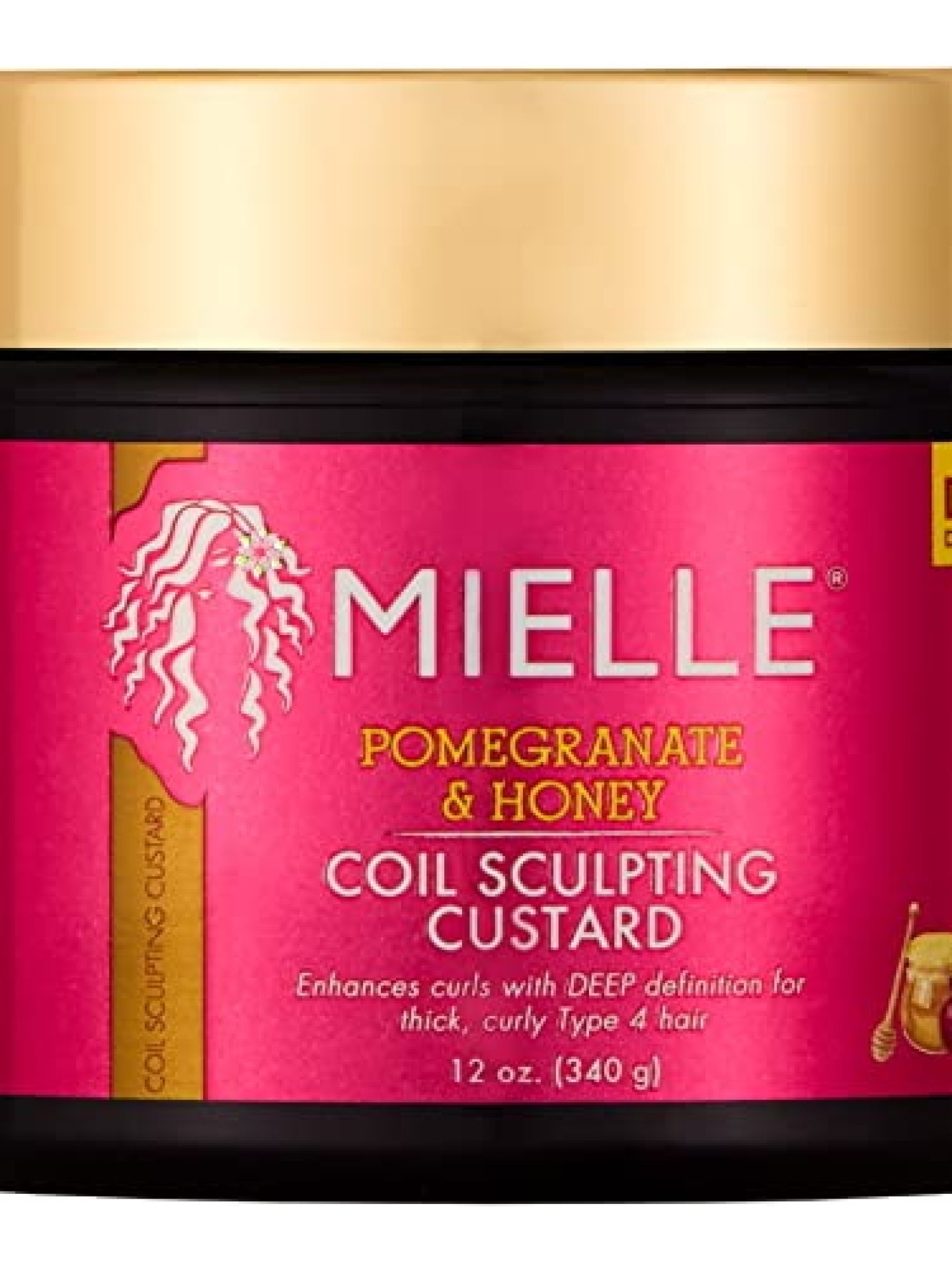 Mielle Pomegranate & Honey Coil Sculpting Custard 12oz